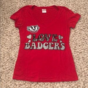 Womens Size Medium Wisconsin Badgers T-Shirt